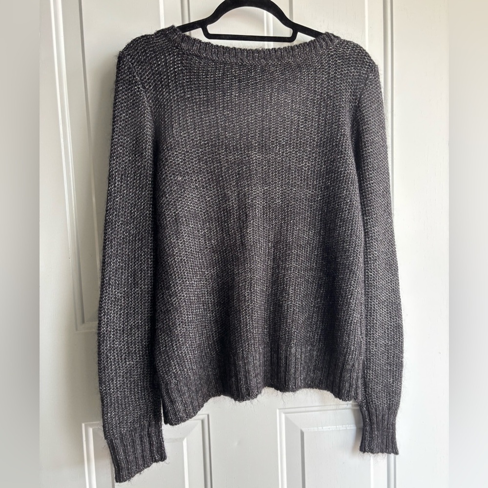 Eileen Fisher pullover Mohawk metallic sweater size Small - Picture 2 of 6